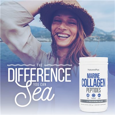 Naturesplus, morskie peptydy kolagenowe, 0,53 funta (244 g)