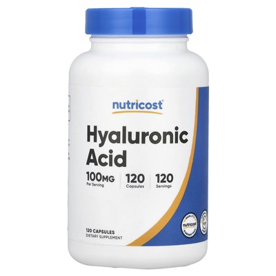 Walnuss, Hyaluronsäure, 100 mg, 120 Kapseln