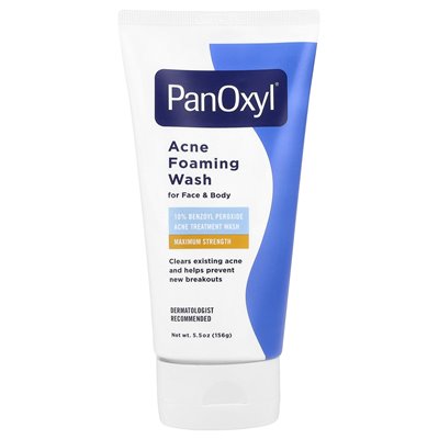 Panoxyl Acne Foam Wash, Maximum Strength, 5.5 oz (156 g)