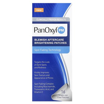 Panoxyl, PM, Blemish Aftercure Patches, 16 Pflaster zur Einmalverwendung