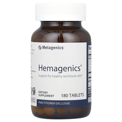 Metagenics, Hemagenics®, 180 tabletek