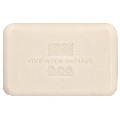 One with Nature, Mydło Mineralne z Morza Martwego, Masło Shea, 7 uncji (200 g)