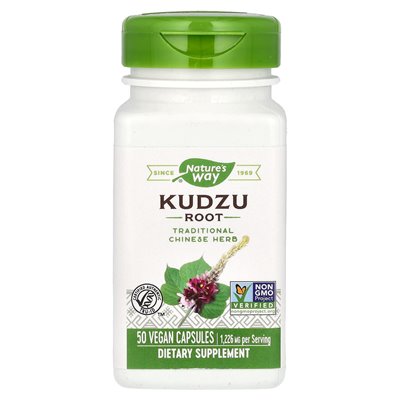 Nature's Way, Kudzu Root, 1 226 mg, 50 wegańskich kapsułek (613 mg na kapsułkę)