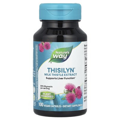 Nature's Way, Thisilyn, Formula Wspierająca Wątrobę, 100 Wegańskich Kapsułek Nature's Way, Thisilyn, Formula Wspierająca Wątrobę, 100 Wegańskich Kapsułek