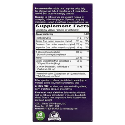 Nature's Way, Cell Forté Max3, 120 vegan capsules