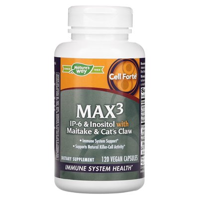 Nature's Way, Cell Forté Max3, 120 vegan capsules