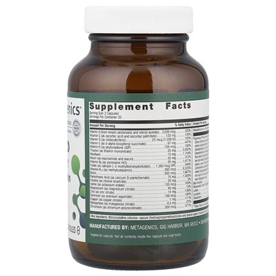 Metagenics, Phytomulti, 60 Kapseln