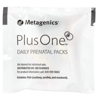 Metagenics and One®, daily prenatal packs, 30 packs