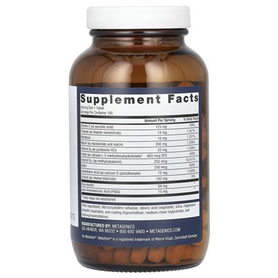 Metagenics, Glycogeics®, 180 tabletek