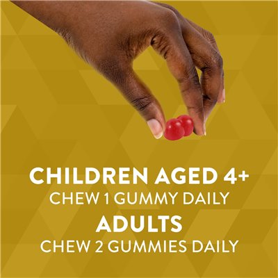 Nature's Way, Vitamin D3-Fruchtgummi, gemischte Früchte, 50 mcg (2000 IE), 120 Gummibärchen