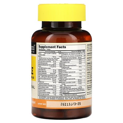 Mason Natural, Super Misher 34 Vitamine und Mineralien, 100 Tabletten