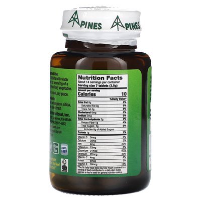 Pines International, trawa pszeniczna, 100 tabletek Pines International, trawa pszeniczna, 100 tabletek