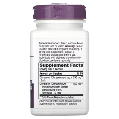 Nature's Way, Cinnamon, Premium Extract, 120 Vegan Capsules