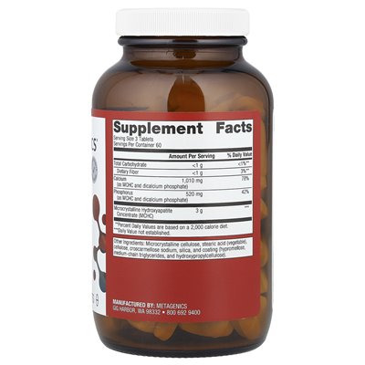 Metagenics, Bone Builder Extra Strength, 180 Tabletten