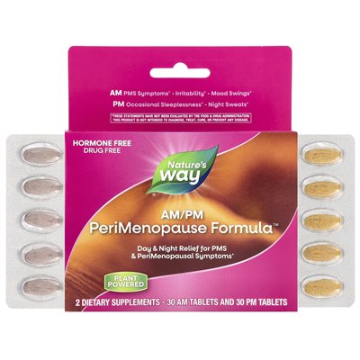 Nature's Way, AM/PM Perimenopause Formula ™, 60 tabletek Nature's Way, AM/PM Perimenopause Formula ™, 60 tabletek