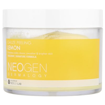 Neogen, Bio-Peel+, Peeling Gazy, cytryna, 30 podkładek, 6,76 Fl Oz (200 ml) Neogen, Bio-Peel+, Peeling Gazy, cytryna, 30 podkładek, 6,76 Fl Oz (200 ml)