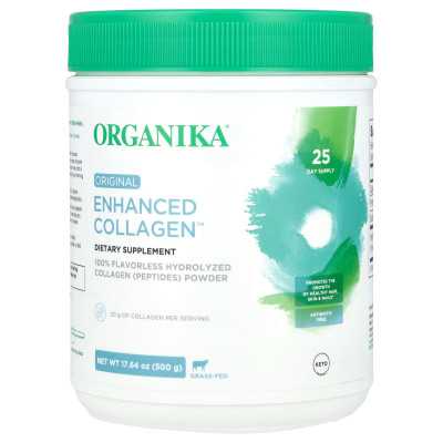 Organika, Enhanced Collagen, original, 17,64 oz (500 g)