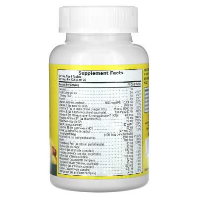 Naturesplus, Source of Life, Original Mini-Tebs, Concentrated Whole Foods Multivitamin and Mineral Supplement, 180 Tablets