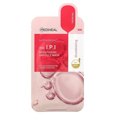 Mediheal, IPI, aufhellende Ampullen-Schönheitsmaske, 1 Blatt, 0,84 fl oz (25 ml)