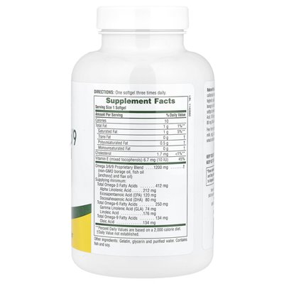 Naturesplus, Ultra omega 3/6/9, 120 softgels Naturesplus, Ultra omega 3/6/9, 120 softgels