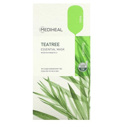 Mediheal, Tree Tree, Essential Beauty Mask, 4 Kapseln, 0,81 fl oz (24 ml)
