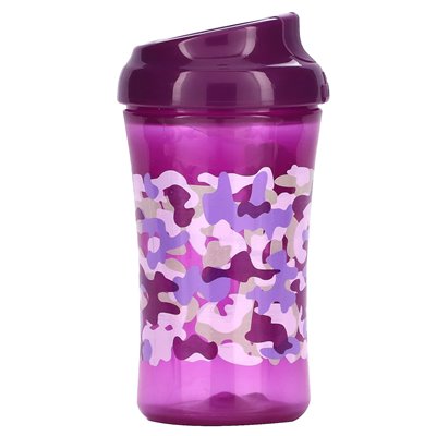 Nuk, obręcz przypominający kubek, ponad 18 miesięcy, fioletowy, 10 uncji (300 ml)