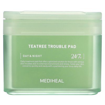 MediHeal, Troe Tree Pad, 100 Pads, 5.74 Fl Oz (170 ml)