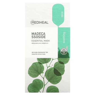 MediHeal, Madecassoside, Essential Beauty Mask, 4 Kapseln, 0,81 fl oz (24 ml)
