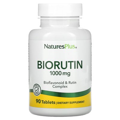 Naturesplus, biorutina, 1000 mg, 90 tabletek