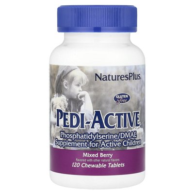 Naturesplus, Pedi-Active®, mieszane jagody, 120 tabletek do żucia