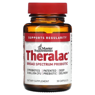 Master Supplements, Therac, Probiotic Broad Spectrum, 30 Milliarden KBE, 30 Kapseln