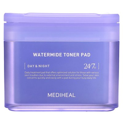 Mediheal, podkładka tonera wodnego, 100 podkładek, 5,74 fl oz (170 ml) Mediheal, podkładka tonera wodnego, 100 podkładek, 5,74 fl oz (170 ml)