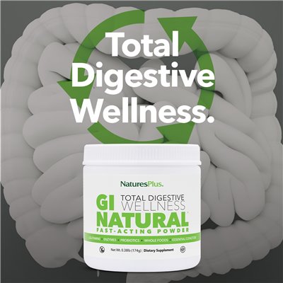 Naturesplus, GI Natural Fast Acting Powder, 0.38 lbs (174 g)