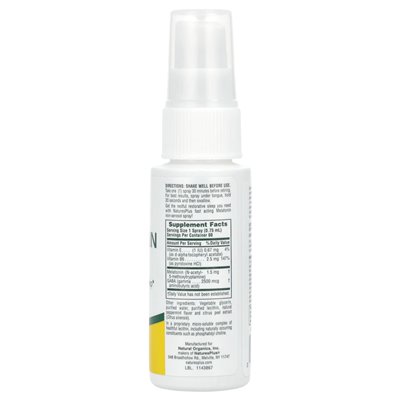 Naturesplus, Melatonin, schnell wirkend, natürliche Pfefferminze, 1,5 mg, 2 fl oz (59,14 ml)