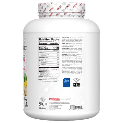 Perfect Sports, Diesel, Nowozelandzkiego Izolatu białka serwatkowego, Banan, 5 funtów (2.27 kg)