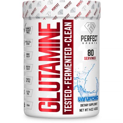 Perfect Sports, Core Series, Pure Glutamine, Unphhyspded, 14 uncji (400 g)