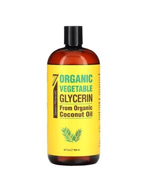7 Mineralien, organisches pflanzliches Glycerin, ohne Duft, 32 oz (950 ml)