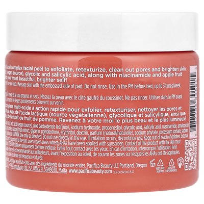Pacifica, Blow Baby, aufhellende Nagelhautpasten, 60 Pads