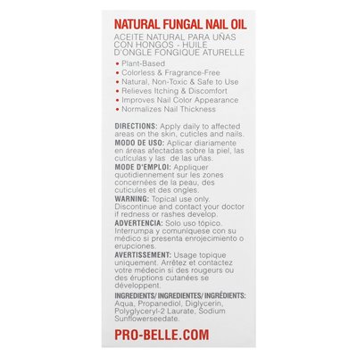 Probelle, naturalne grzybowe obróbkę paznokci, bez zapachu, 0,5 fl oz (15 ml)