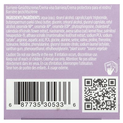 Pacifica, wegańska krem do barierki ceramidowej, 1,7 fl oz (50 ml) Pacifica, wegańska krem do barierki ceramidowej, 1,7 fl oz (50 ml)