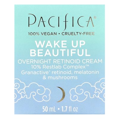 Pacifica, Wake Up Beautiful, Retinoid-Creme für die Nacht, 1,7 fl oz (50 ml)