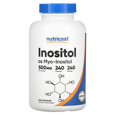 Nutricost, Inositol, 500mg, 240 Capsules