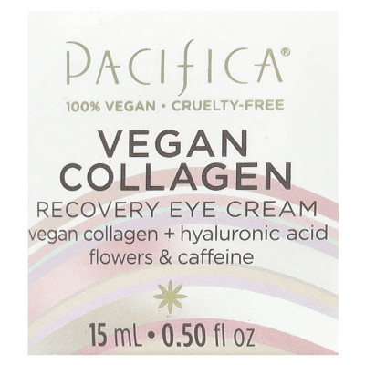 Pacifica Vegan Collagen Recovery Augencreme 0,5 fl oz (15 ml)