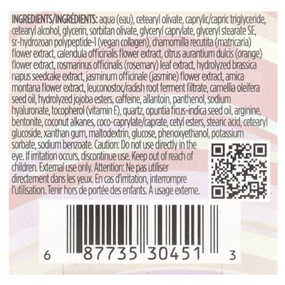 Pacifica Vegan Collagen Recovery Augencreme 0,5 fl oz (15 ml)