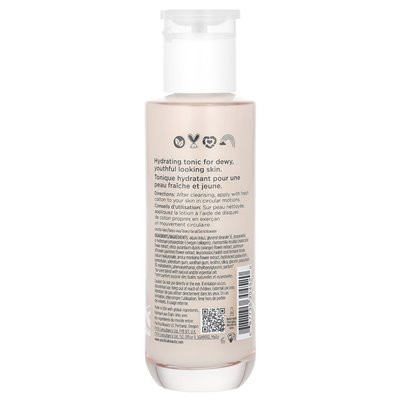 Pacifica, wegański kolagen, nawilżający tonik mleka, kwiat pomarańczowy, wolny od alkoholu, 4,7 fl oz (140 ml)