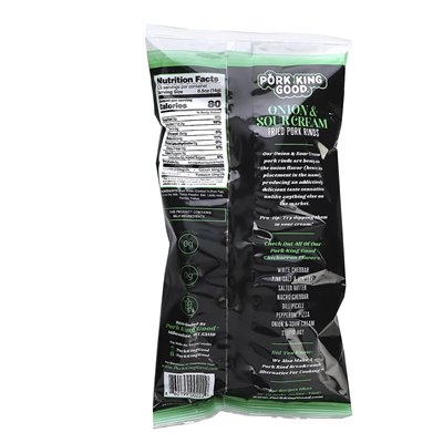 King Pork Good, gewürzt mit Chicharrones, Zwiebeln und Sauerrahm, 1,75 oz (49,5 g)