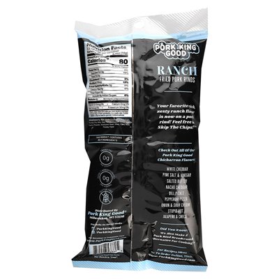 King Pork Good, würzige Chicharrones, Ranch, 1,75 oz (49,5 g)