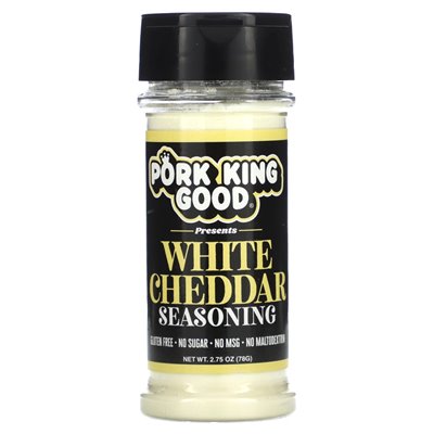 Pork King Good, White Cheddar Seasoning, 2.75 oz (78 g)