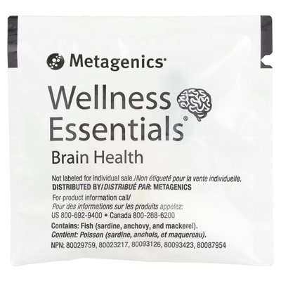 Metagenics, Wellness Essentials®, Brain Health, 30 pakietów
