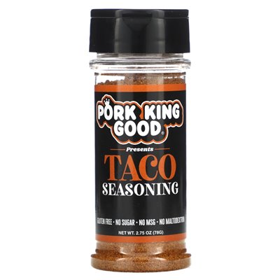 Pork King Good, taco seasoning, 2.75 oz (78 g)